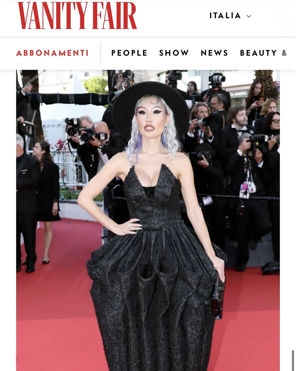 A Cannes 2025 press clipping