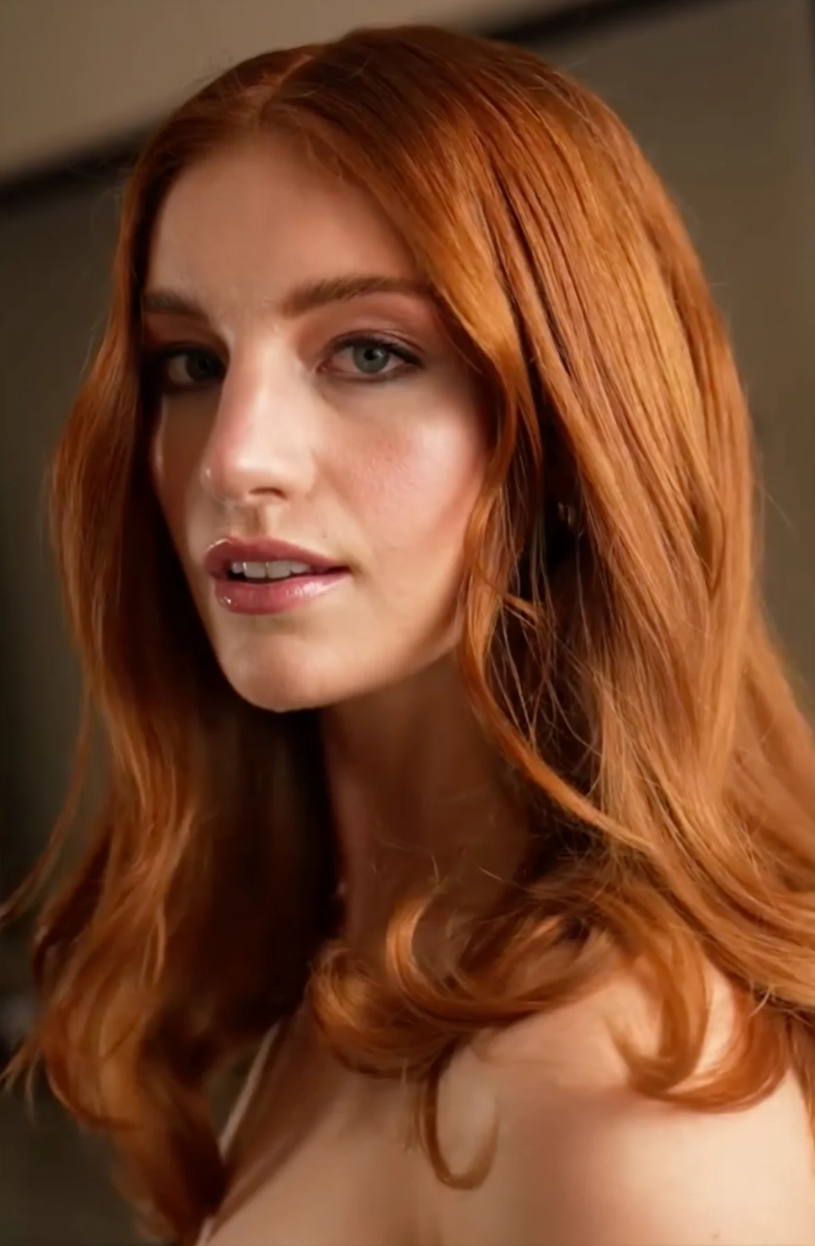 Copper hair colour styled for Schwarzkopf Professional campaign